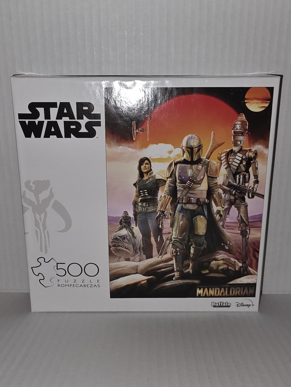NIB Star Wars Mandalorian Puzzle - Red, Orange, Yellow, Black